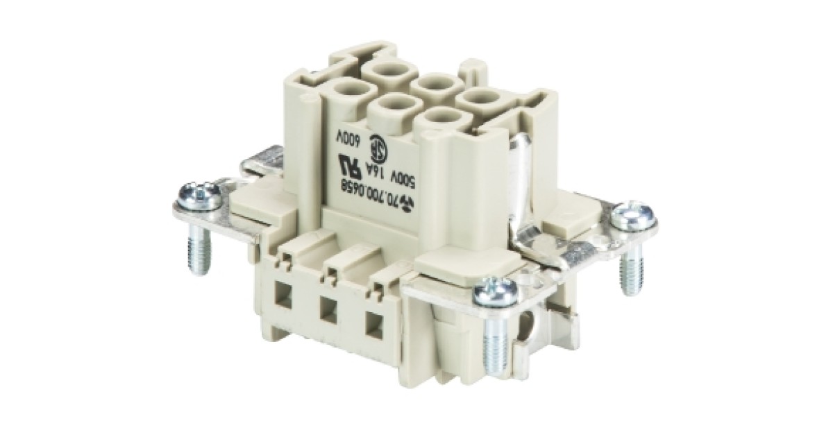 Купить Розеточная контактная вставка 72.700.0658.0 Wieland Electric оптом в Москве