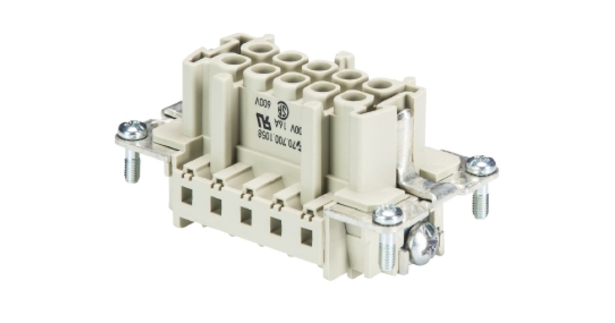 Купить Розеточная контактная вставка 72.700.1058.0 Wieland Electric оптом в Москве