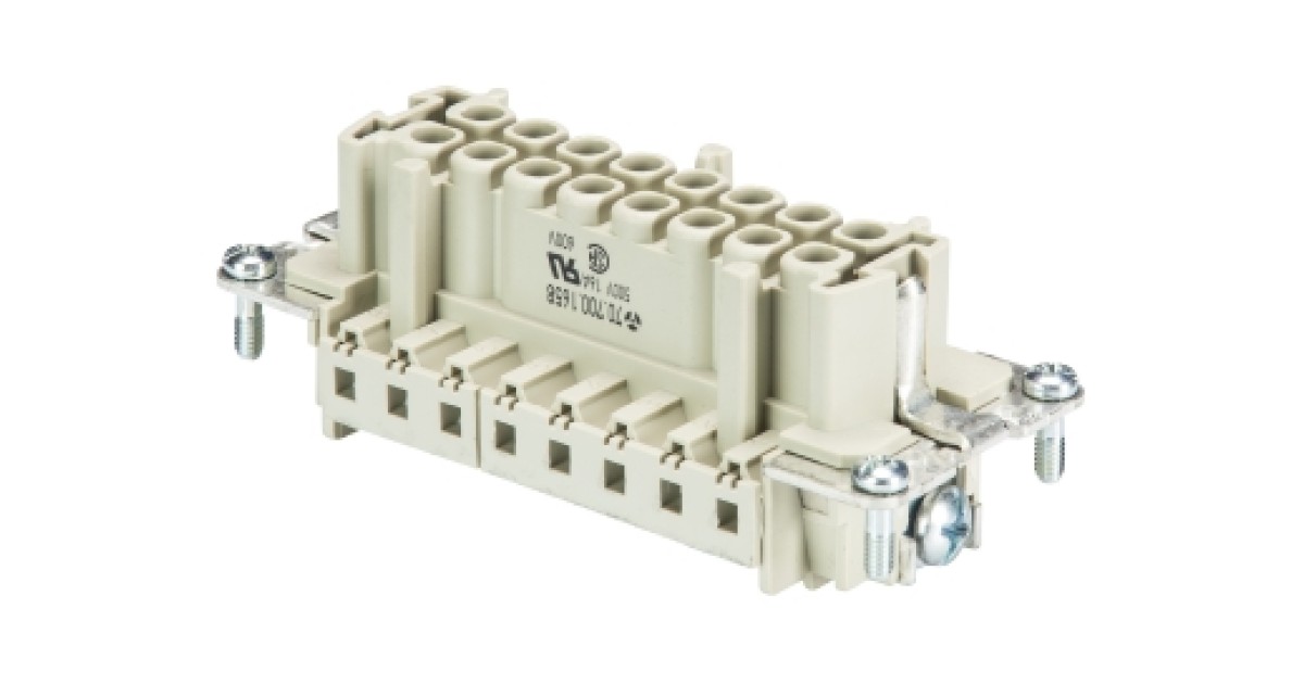 Купить Розеточная контактная вставка 72.700.1658.0 Wieland Electric оптом в Москве