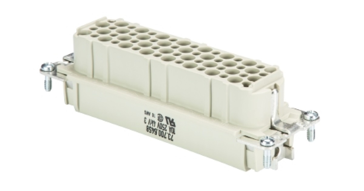 Купить Розеточная контактная вставка 73.700.6458.0 Wieland Electric оптом в Москве