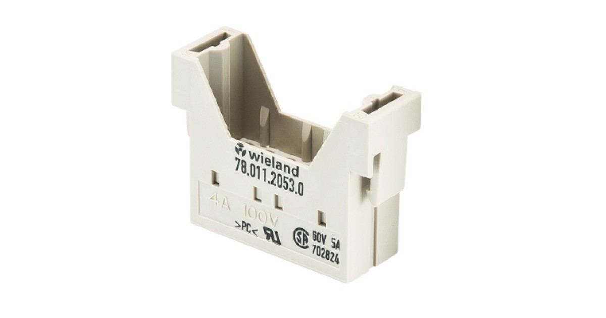 Купить Вилочная контактная вставка 78.011.2053.0 Wieland Electric оптом в Москве