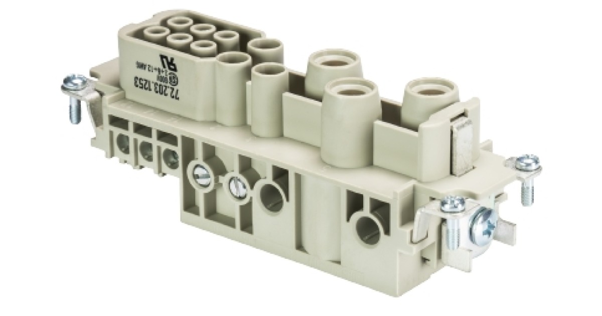 Купить Розеточная контактная вставка 72.205.1253.0 Wieland Electric оптом в Москве