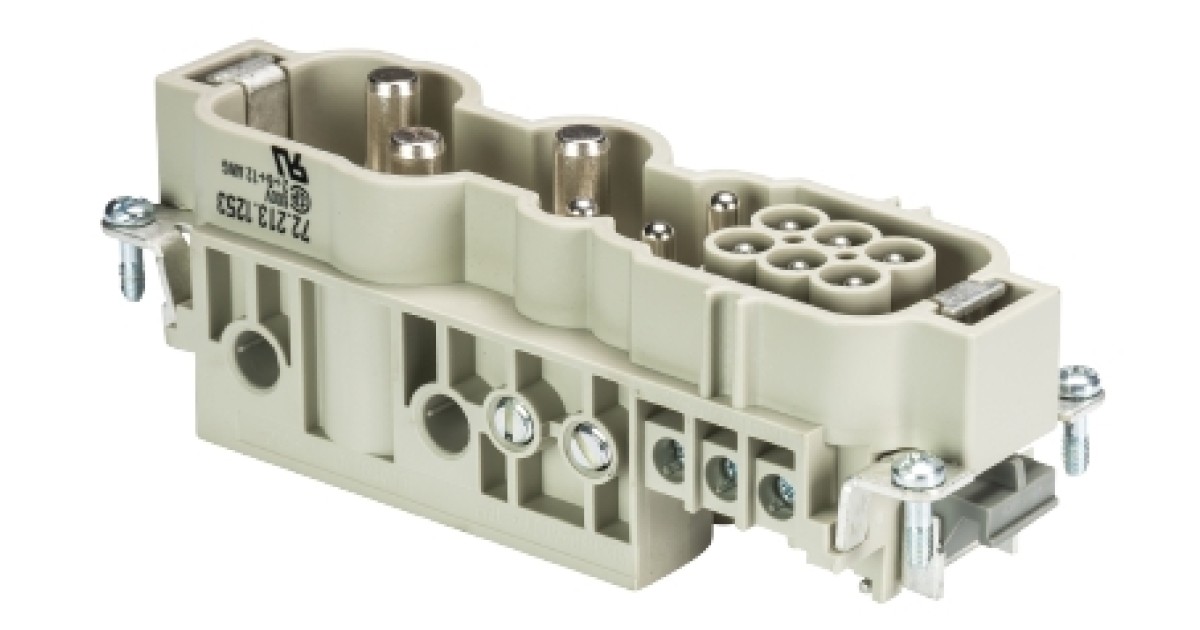 Купить Вилочная контактная вставка 72.213.1253.0 Wieland Electric оптом в Москве