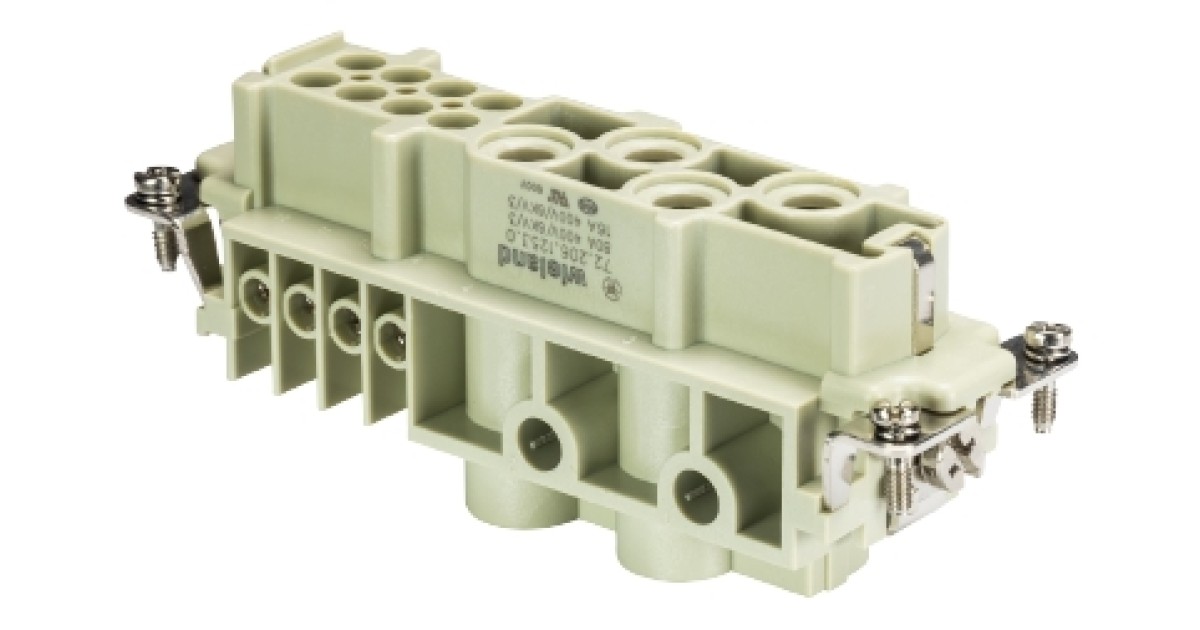 Купить Розеточная контактная вставка 72.206.1253.0 Wieland Electric оптом в Москве