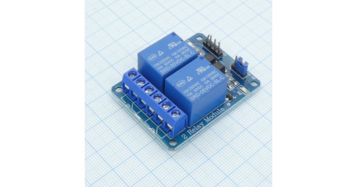 Купить C02-Модуль реле 2 канальный . оптом в Москве