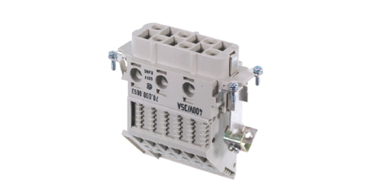 Купить Розеточнаяконтактная вставка 70.005.0653.0 Wieland Electric оптом в Москве