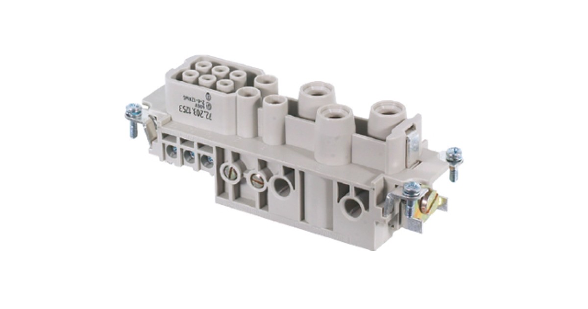 Купить Розеточная контактная вставка 72.203.1253.0 Wieland Electric оптом в Москве