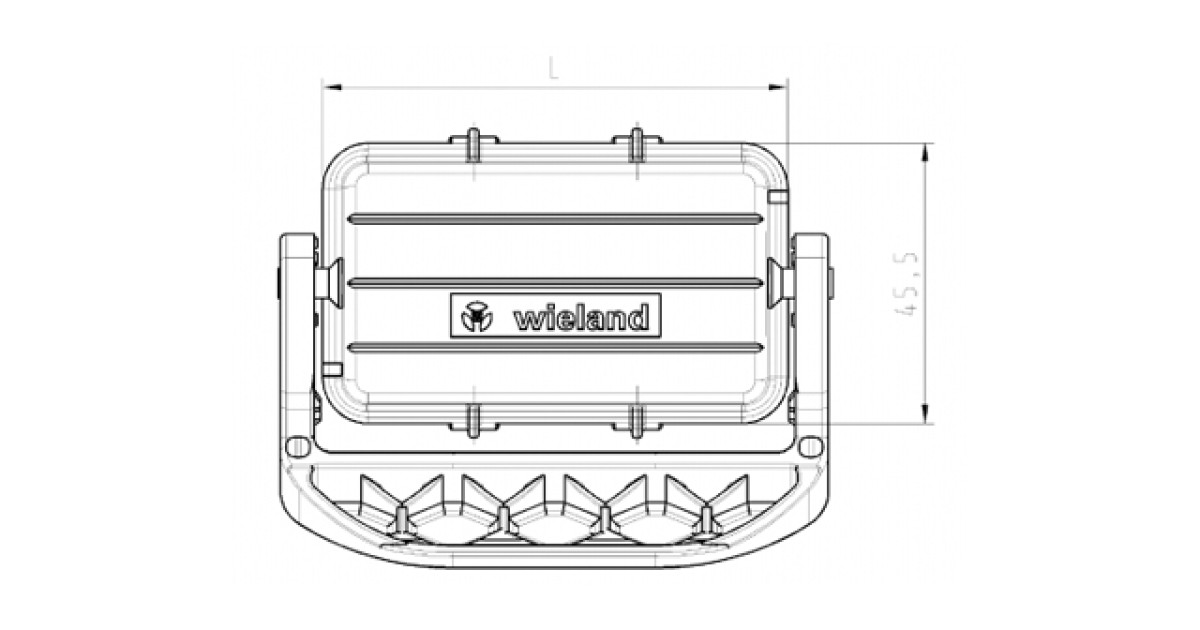 Купить Защитная крышка Z7.428.5553.0 Wieland Electric оптом в Москве