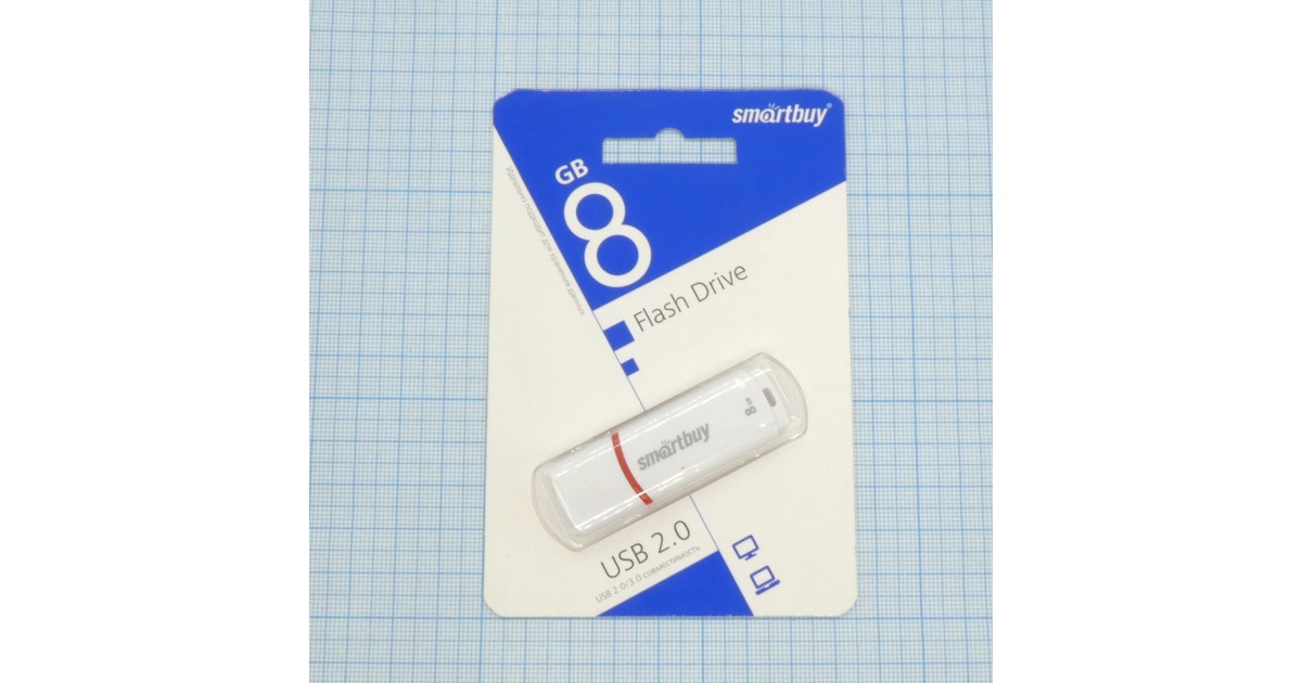 Купить USB флэш  8GB SmartBuy оптом в Москве
