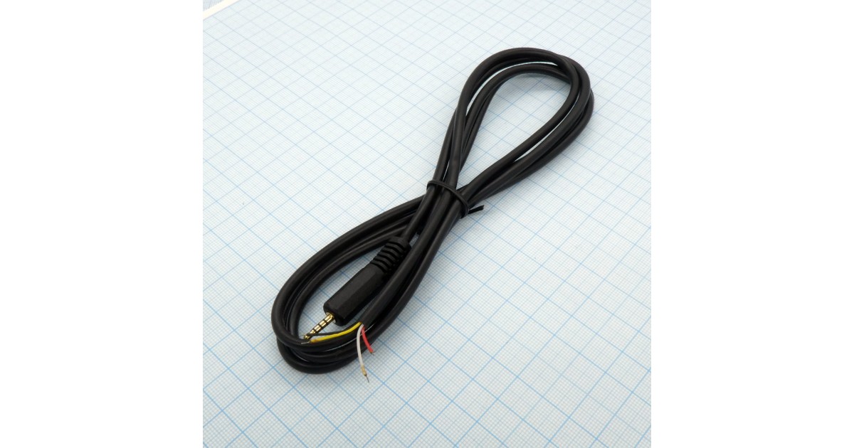 Купить TRRS 2.5 (micro jack) штек. с пров. 1.5м . оптом в Москве