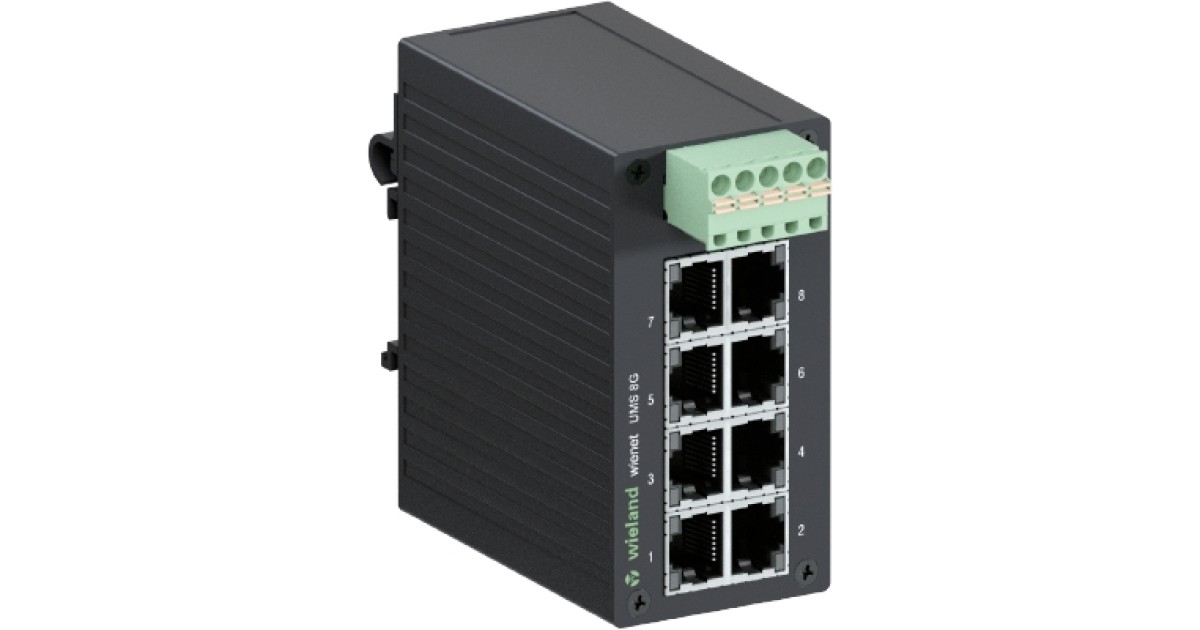 Купить Коммутатор WIENET UMS 8-2G Wieland Electric оптом в Москве