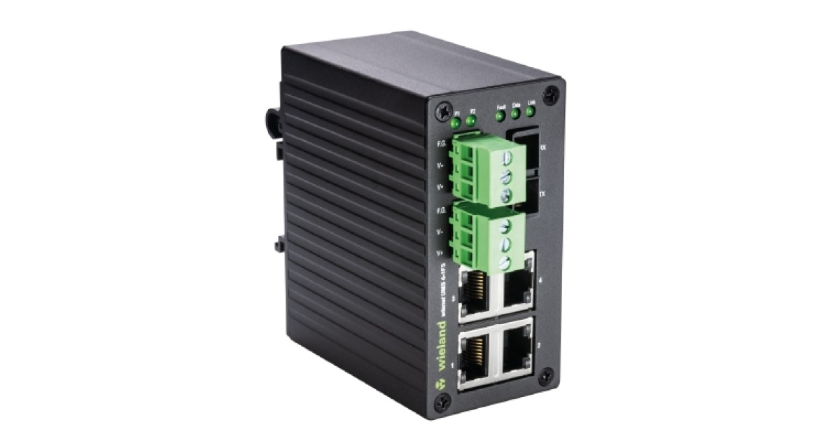 Купить Коммутатор WIENET UMS 4-1FS Wieland Electric оптом в Москве