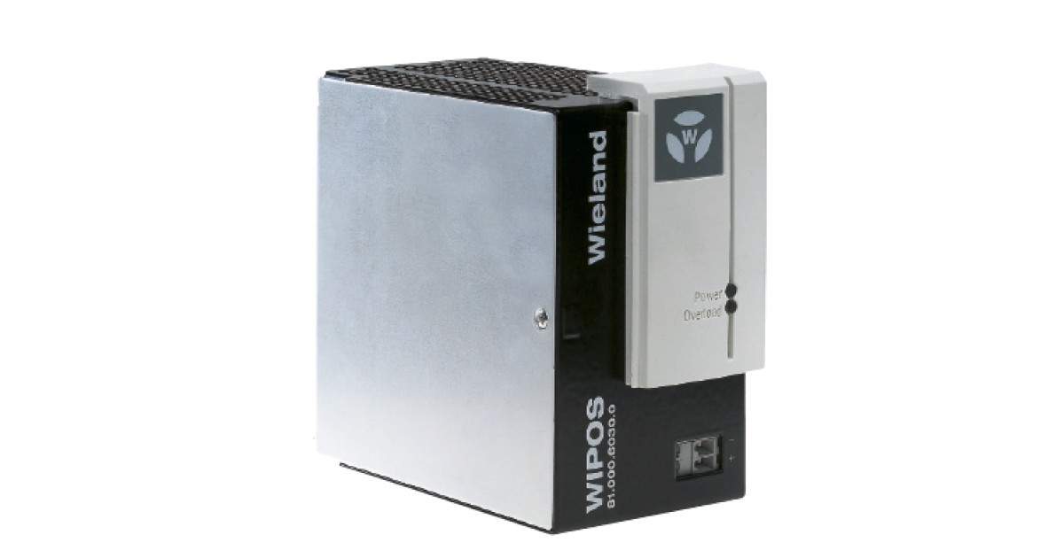 Купить Блок питания WIPOS 24VDC/5,0A 1PH V Wieland Electric оптом в Москве