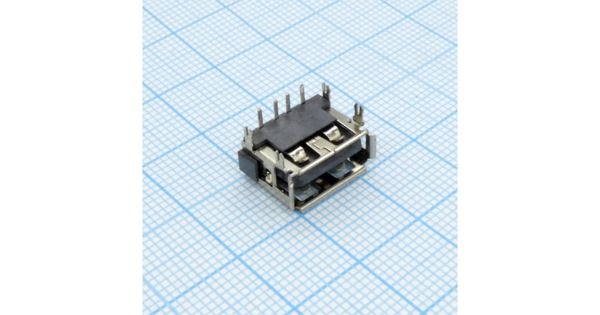 Купить USB 4AFR-RV розетка на плату 4p . оптом в Москве