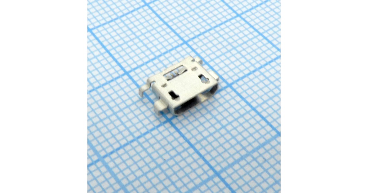 Купить microUSB 5BF1 в разрез платы . оптом в Москве