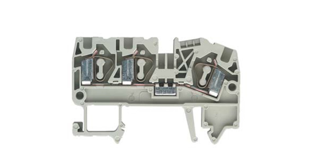 Купить Проходная клемма WKF 4 D1/2/35 Wieland Electric оптом в Москве