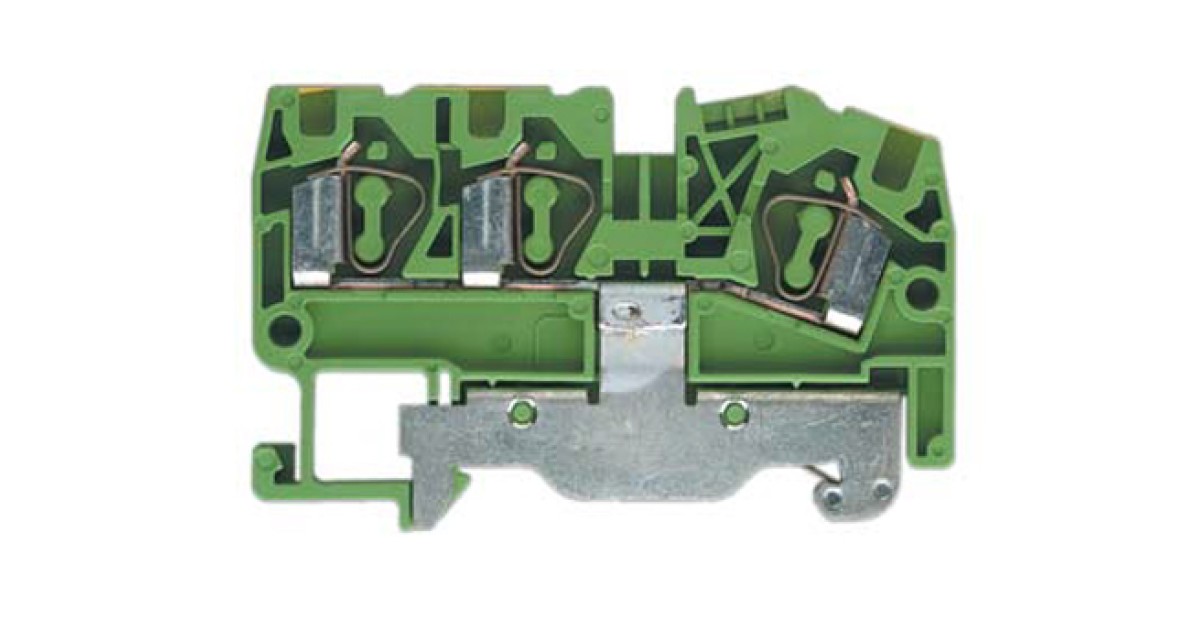 Купить Заземляющая клемма WKF 4 D1/2/SL/35 Wieland Electric оптом в Москве