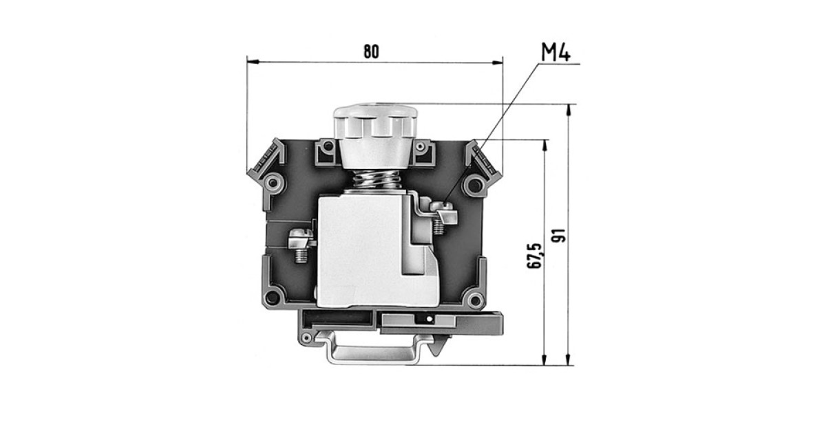 Купить Предохранительная клемма 9700 B/30 Si E14/S35 Wieland Electric оптом в Москве