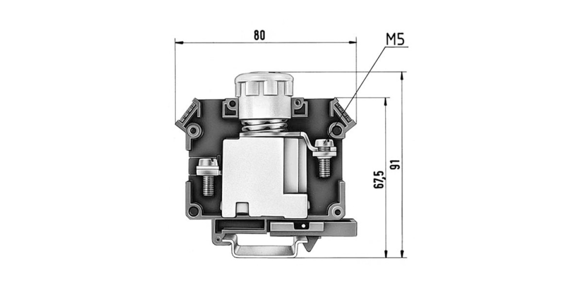 Купить Предохранительная клемма 9700 B/30 SI E18/S35 Wieland Electric оптом в Москве