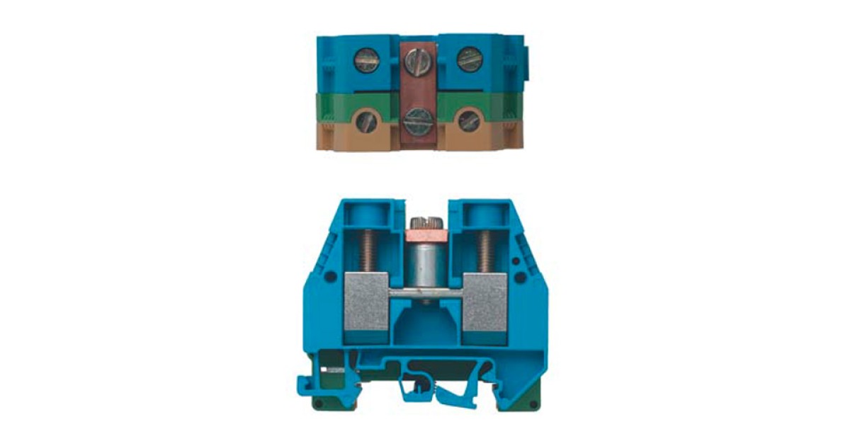 Купить Клемма двойная WKI 35 PEN/35 Wieland Electric оптом в Москве