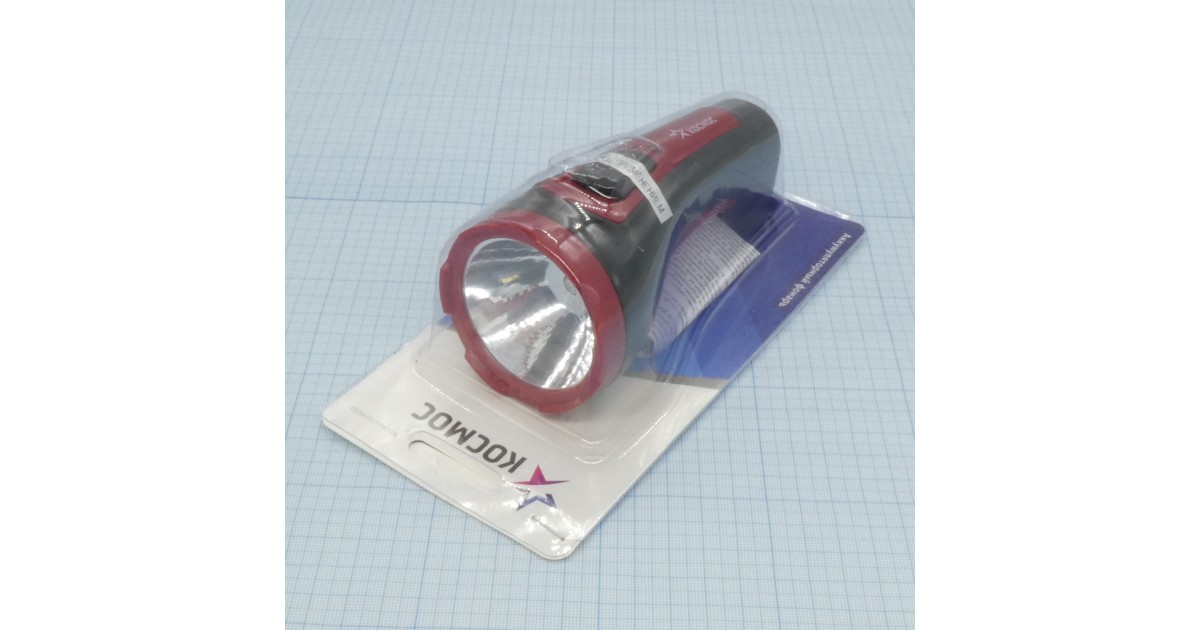 Купить Фонарь аккум. Космос 101WLED 1св/д 1Вт . оптом в Москве