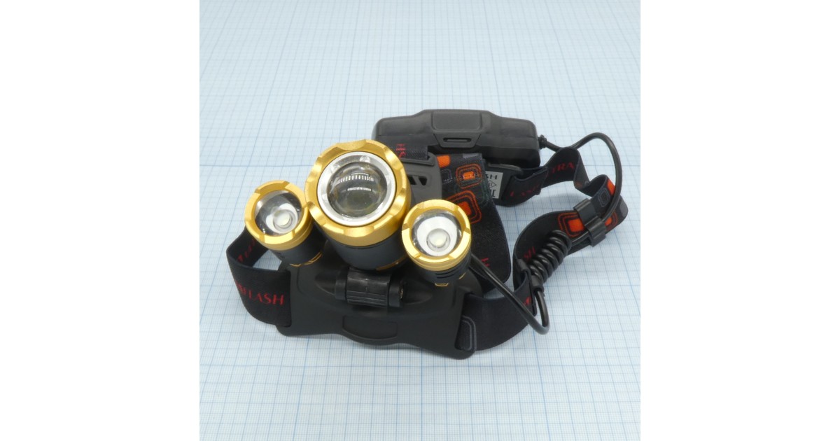 Купить Фонарь аккум.налобный UltraFlash E1333 . оптом в Москве