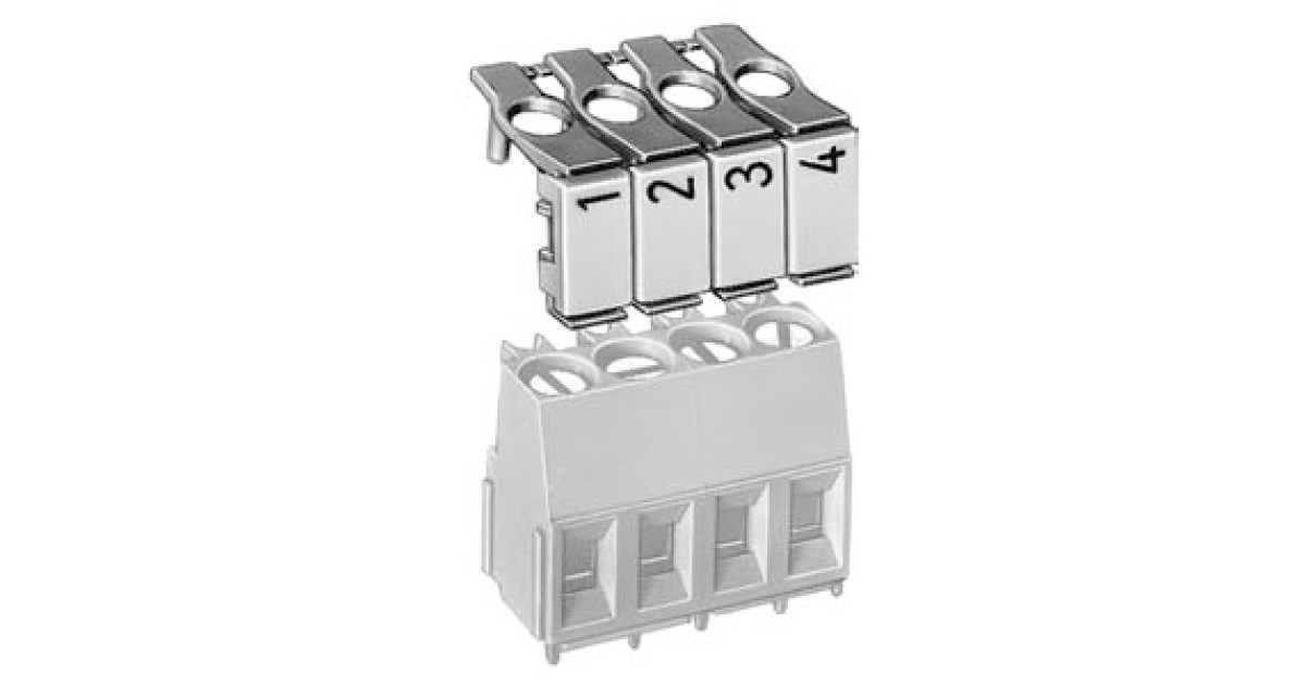 Купить Держатель шильдиков 04.242.4653.0 Wieland Electric оптом в Москве