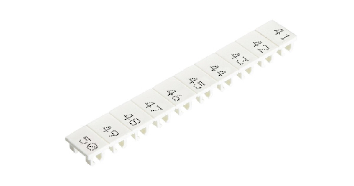 Купить Шильдик 9705A/8/10B 41-50 Wieland Electric оптом в Москве