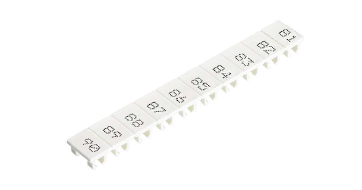 Купить Шильдик 9705A/8/10B 81-90 Wieland Electric оптом в Москве