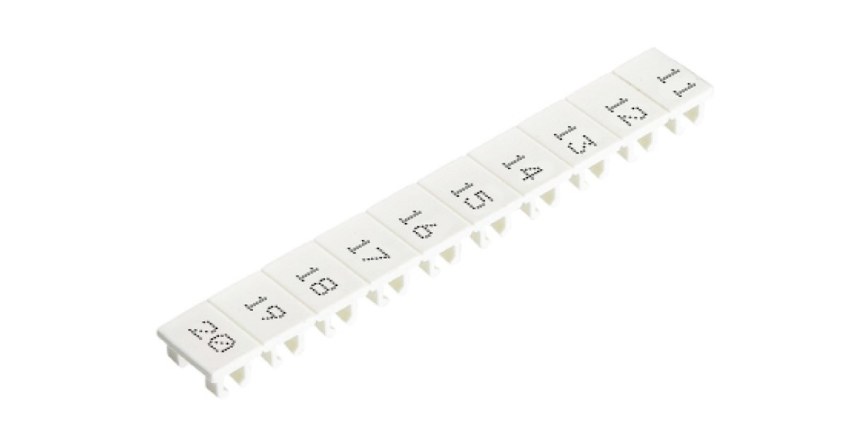 Купить Шильдик 9705A/8/10B 11-20 Wieland Electric оптом в Москве