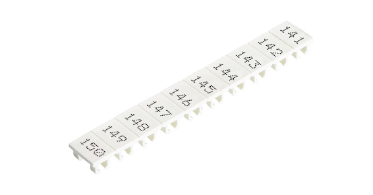 Купить Шильдик 9705A/6/10 B  141-150 Wieland Electric оптом в Москве