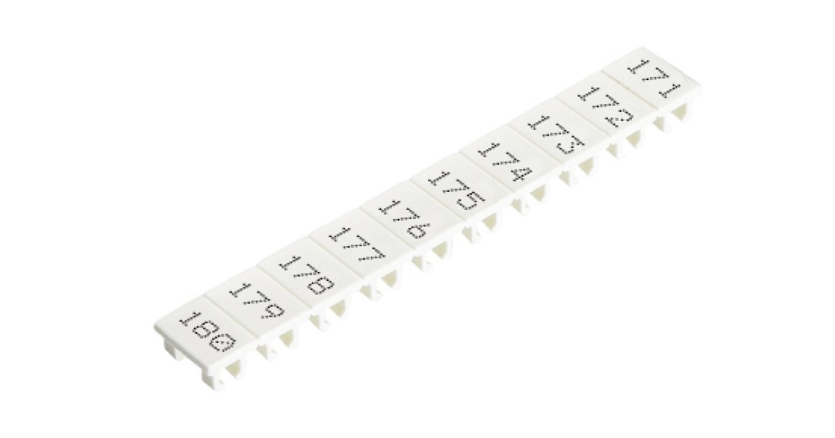 Купить Шильдик 9705A/6/10 B  171-180 Wieland Electric оптом в Москве