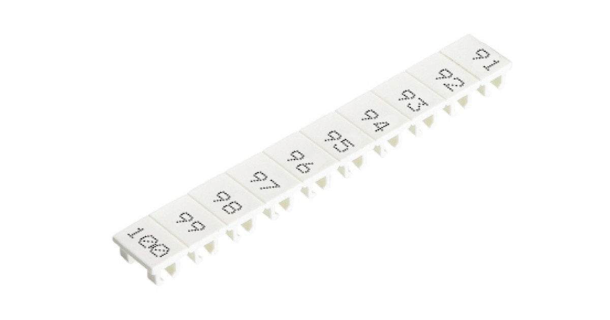 Купить Шильдик 9705A/5/10 B  91-100 Wieland Electric оптом в Москве