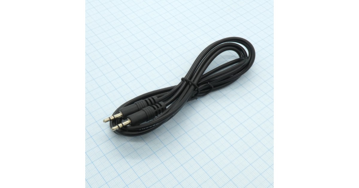 Купить Шнур Джек3,5шт.-Джек3,5шт. (1.5 м) стер. --- оптом в Москве