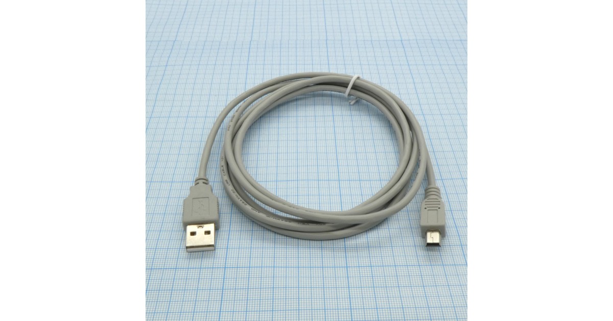 Купить Шнур USB A (шт.)  -  mini USB (шт.) 1.8м . оптом в Москве