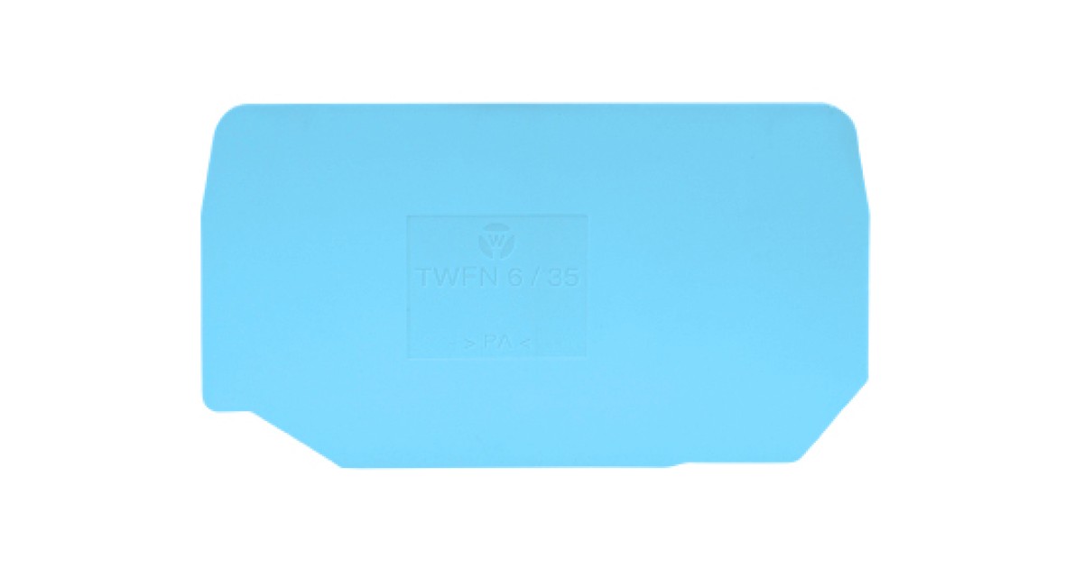 Купить Разделитльная пластина TWFN 6/35 BL Wieland Electric оптом в Москве