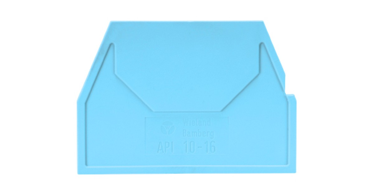 Купить Крышка боковая API 10 - 16 BLUE Wieland Electric оптом в Москве