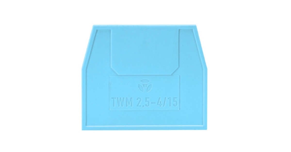 Купить Разделитльная пластина TWM 2,5-4/15 BL Wieland Electric оптом в Москве