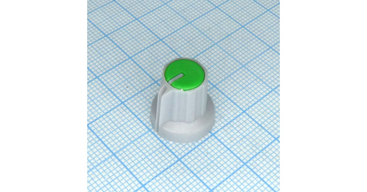 Купить Ручка RR4836 серо-зелён. насечка, d=6mm RUICHI оптом в Москве