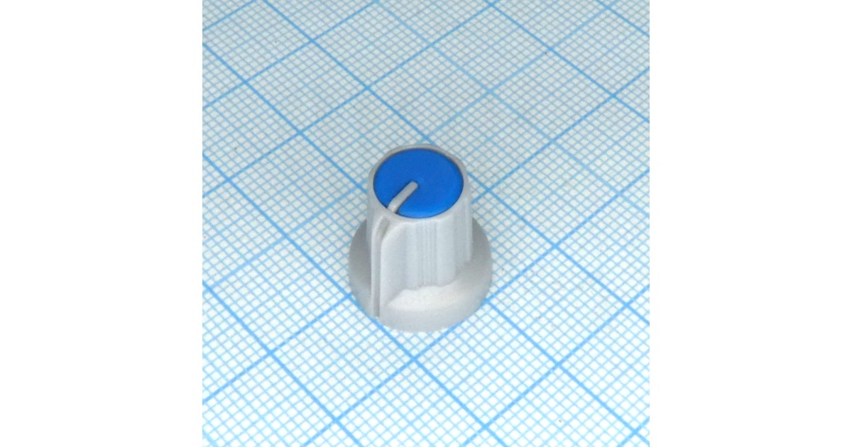 Купить Ручка RR4836 серо-синяя. насечка, d=6mm RUICHI оптом в Москве