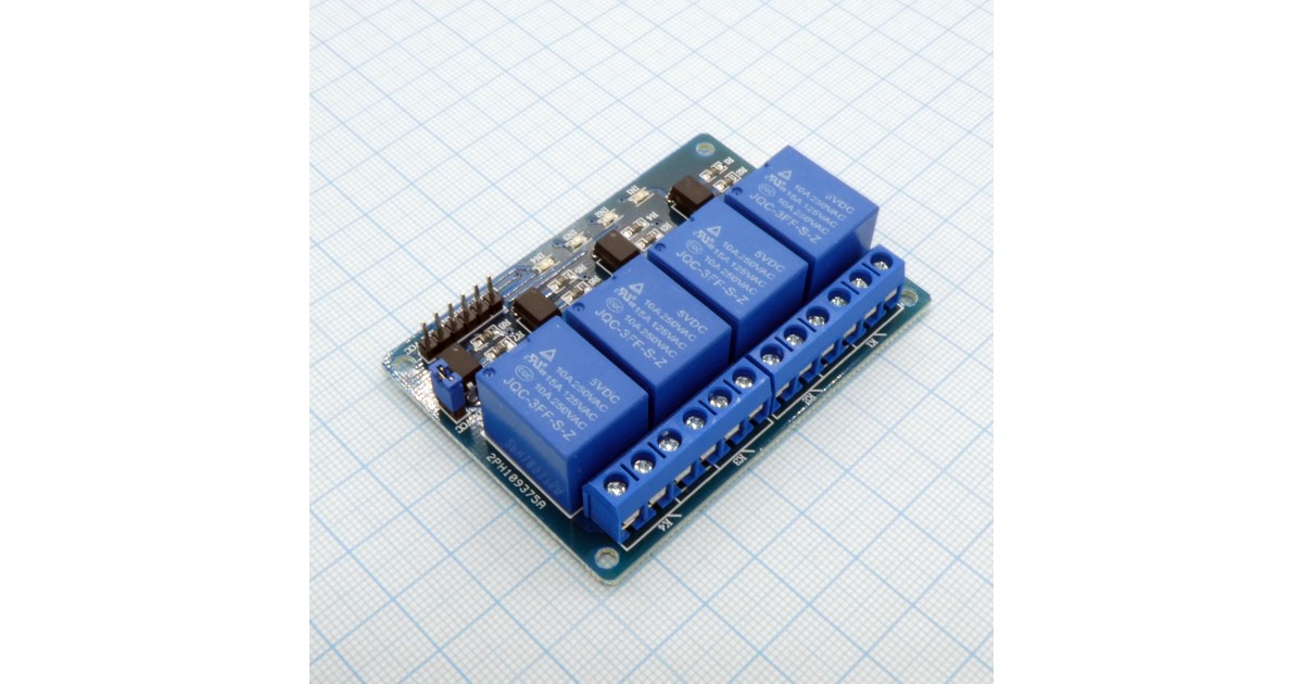 Купить C03-Модуль реле 4 канальный . оптом в Москве
