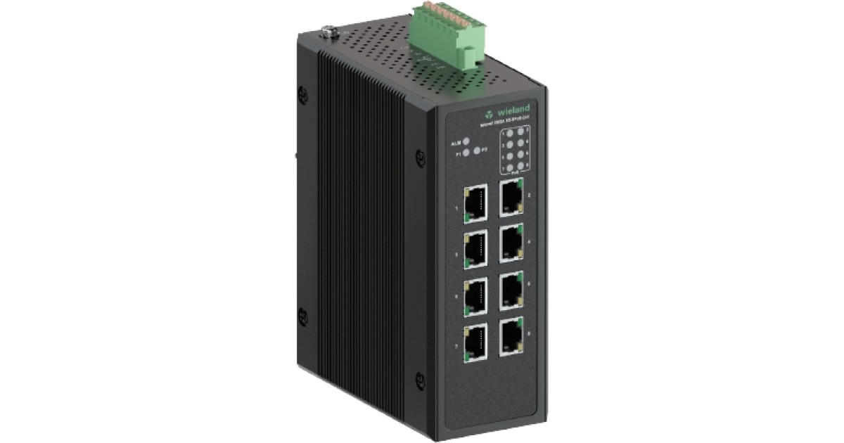 Купить Коммутатор WIENET UMS 8G-POE-24V Wieland Electric оптом в Москве