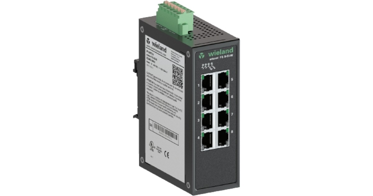 Купить Коммутатор WIENET FS 8-EI-W Wieland Electric оптом в Москве