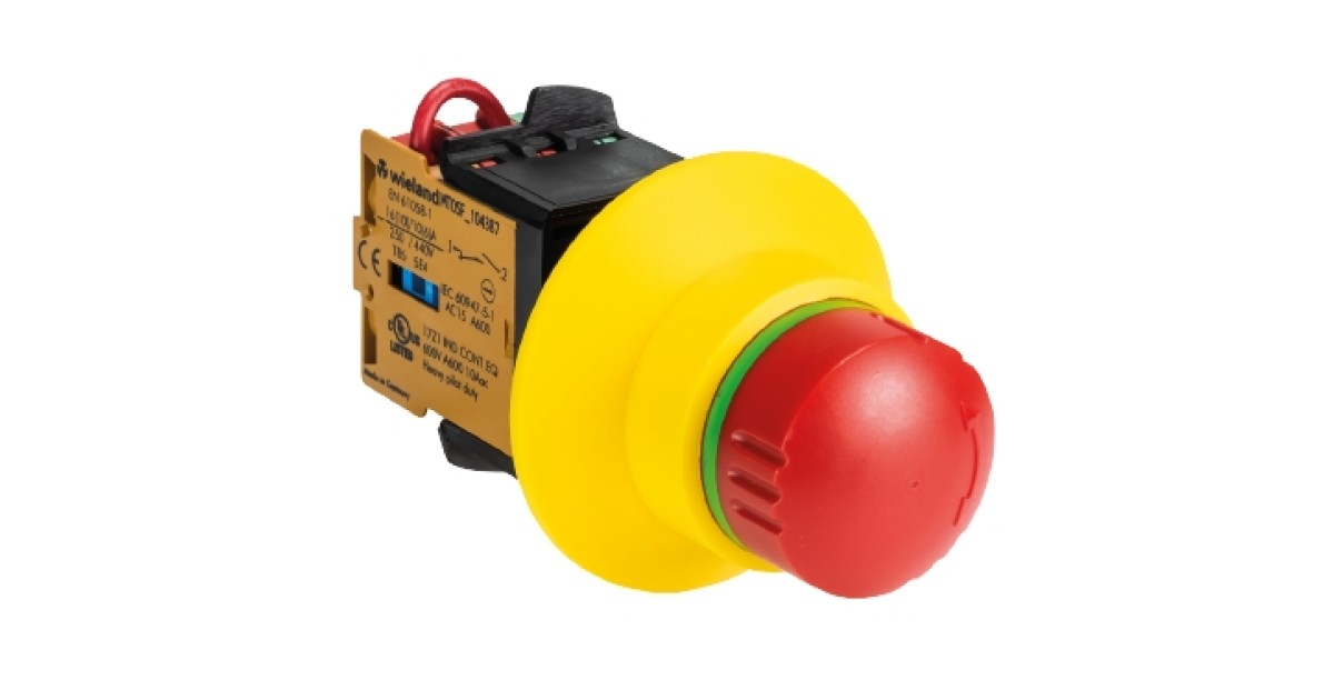 Купить Кнопка аварийного откл. SNH 1112 Wieland Electric оптом в Москве