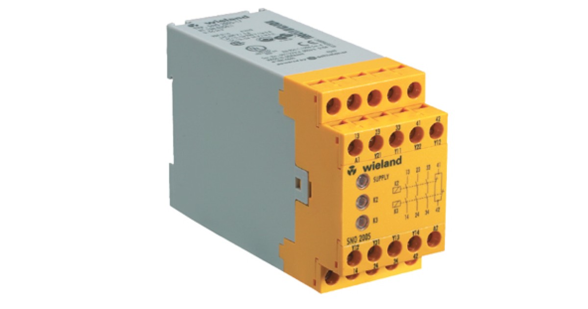 Купить Реле безопасности SNO2005 AC230V Wieland Electric оптом в Москве