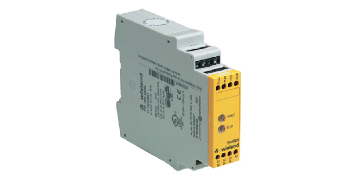 Купить Реле безопасности SNO4003K AC/DC 24V Wieland Electric оптом в Москве