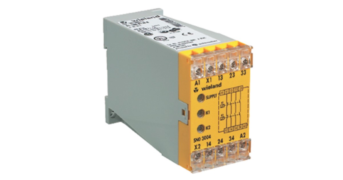 Купить Реле безопасности SNT1003-17_DC_24V_(A) Wieland Electric оптом в Москве