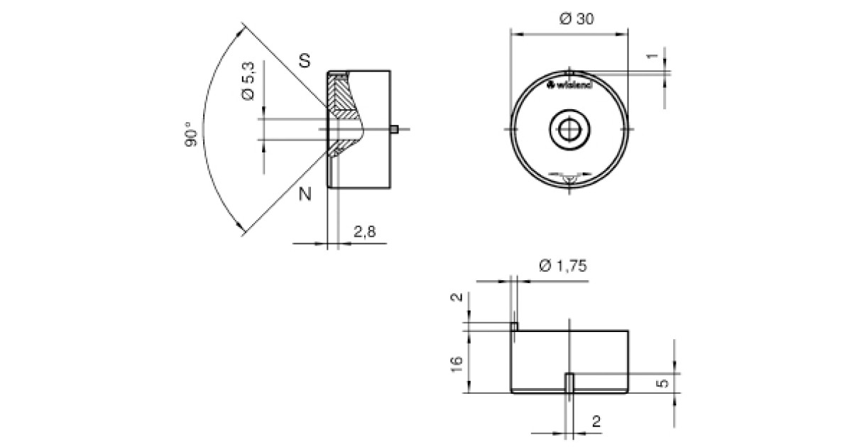 Купить Авт.магнитн.выкл-ль 	 SMA 3300 5 x MAGN Wieland Electric оптом в Москве