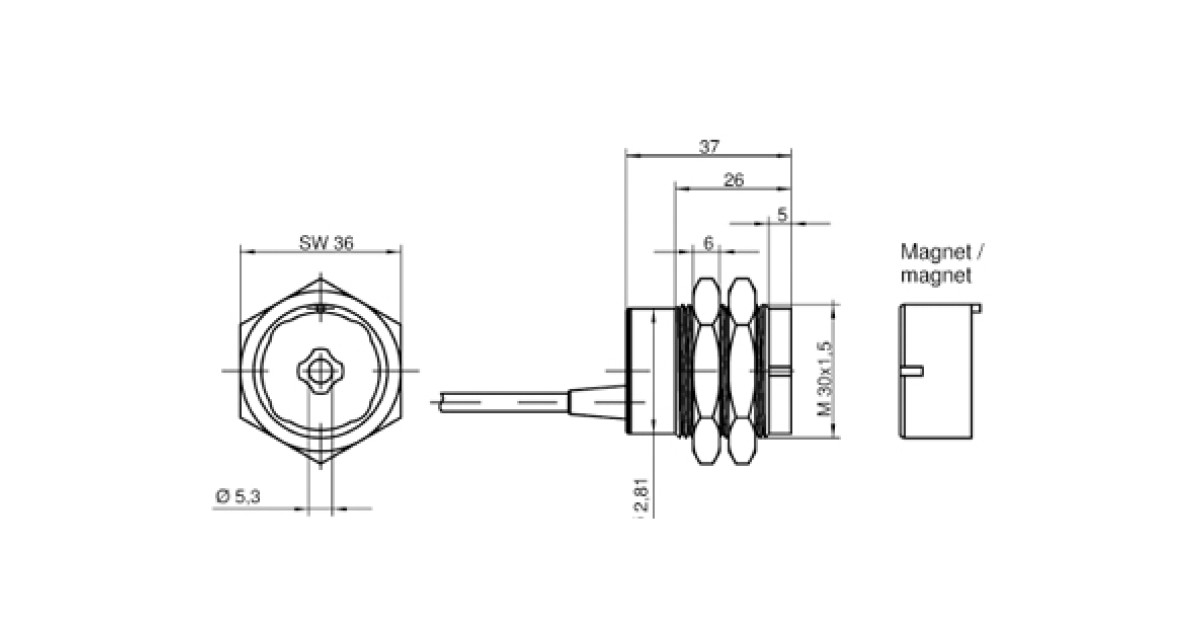 Купить Авт.магн.выкл.SMA 0323 MAGNET SWITCH SET Wieland Electric оптом в Москве