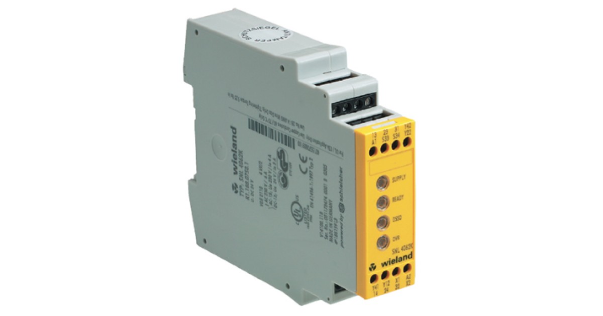 Купить Реле безопасности SNL4062K DC24V Wieland Electric оптом в Москве
